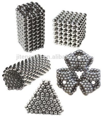 Neodymium Magnet Magnetic Shape Magic Puzzle Magnet puzzle 216 pcs Magnet Toys 216 magnetic balls