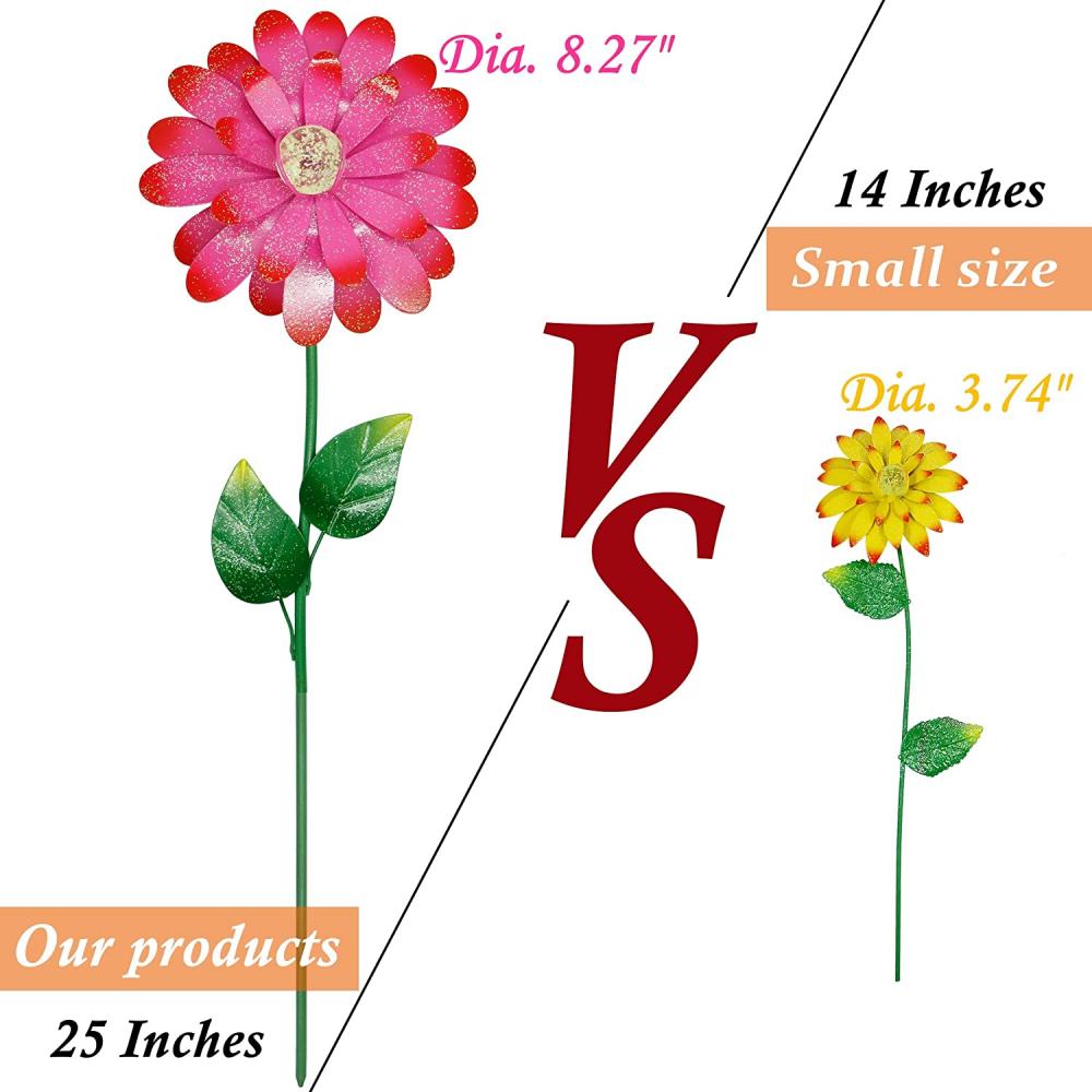 Schudden met metalen buiten zonnebloemen