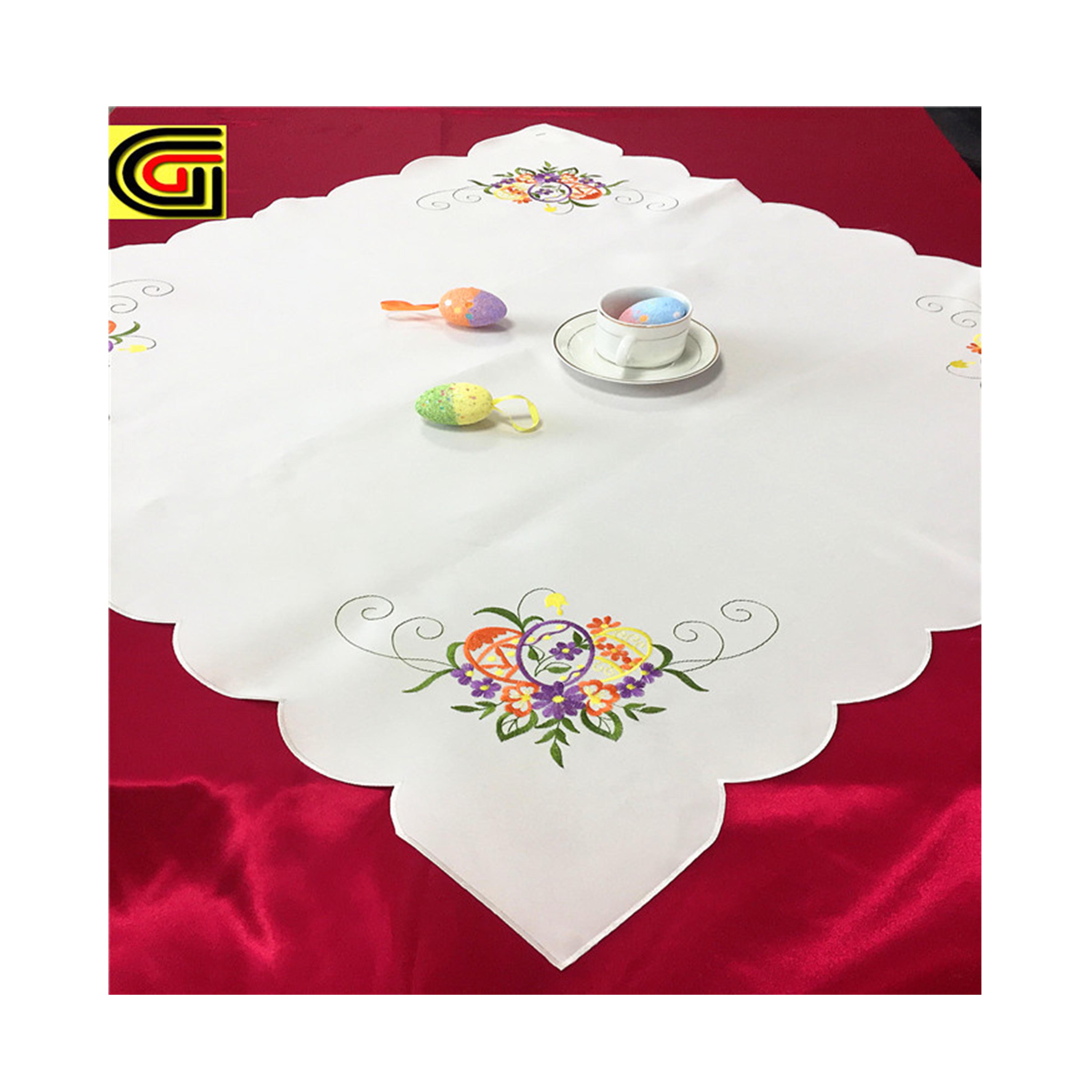 square easter table cloth_table cloth