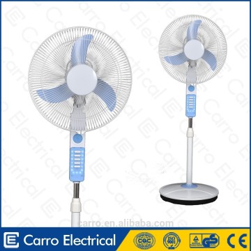 Convenient and portable domestic 35w battery operated function of stand fan