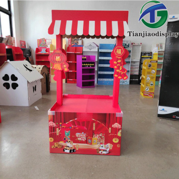 Eco-Friendly Food Paper Shelf Display Box