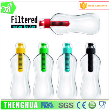 new design sport water drink purification bottle, bobble water bottle