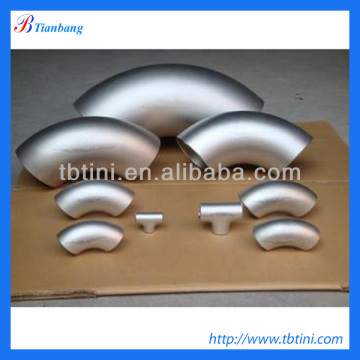 BaoJi ASTM B363 gr2 pure titanium elbows for titanium tube fitting