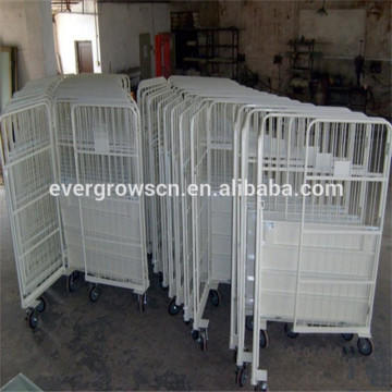 folding steel table trolley