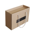 3 Layers Eco-Friendly Handle Brown Corrugated Box Packaging