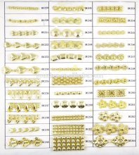 Molded On Thread Plastic Beads