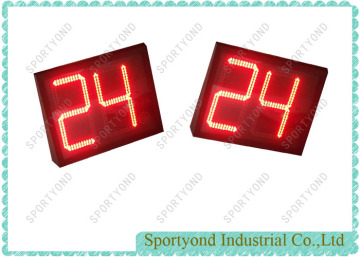 14 seconds 24 seconds 30 seconds shot clock timer