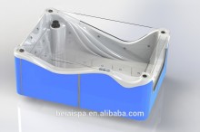 Top quality plastic baby swimming pool massge tub with jet