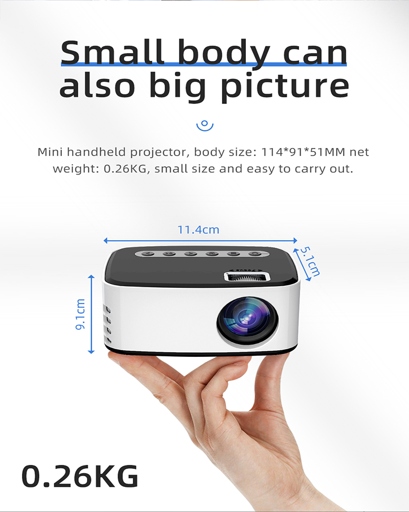mini projector elephas portable projector for iphone