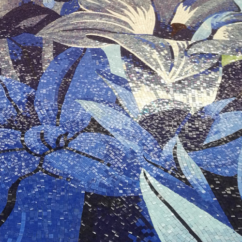 İç Dekoratif Mozaik Sanatı Desen Cam El Sanatları