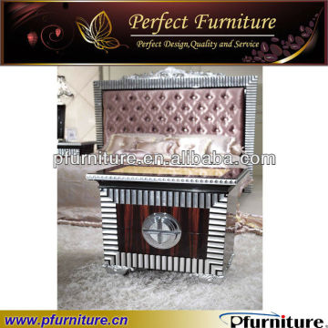 modern high gloss white night stand NC121448