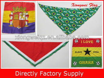 polyester handkerchief supplier custom bandana