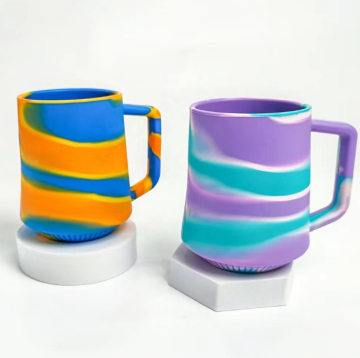 Cstuom FDA Approved Silicone Coffe Mugs