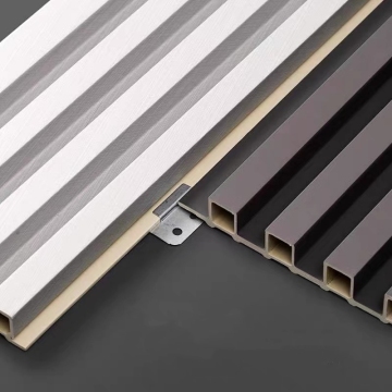 Wood Wave WPC Wall Backdrop Panel for Indoor Molding