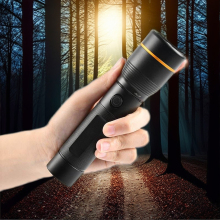 Zoom USB High Power Super Bright Rechargeable LED Lantern Flashlights & Torches