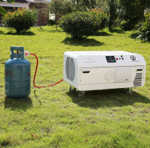 Ultra-Silent Natural/LPG Gas Generator 3KW