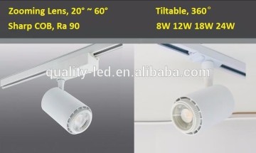 ETL approved wholesale led track lighting/led museum track lighting