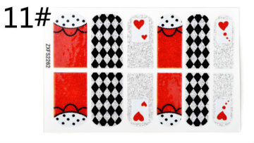 Ladybird Newest Custom Beautiful Nail Art Stickers