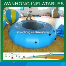 Durable 0.9mm PVC inflatable water trampoline for sale