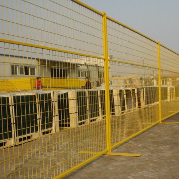 clear plastic portable Temporary Fence