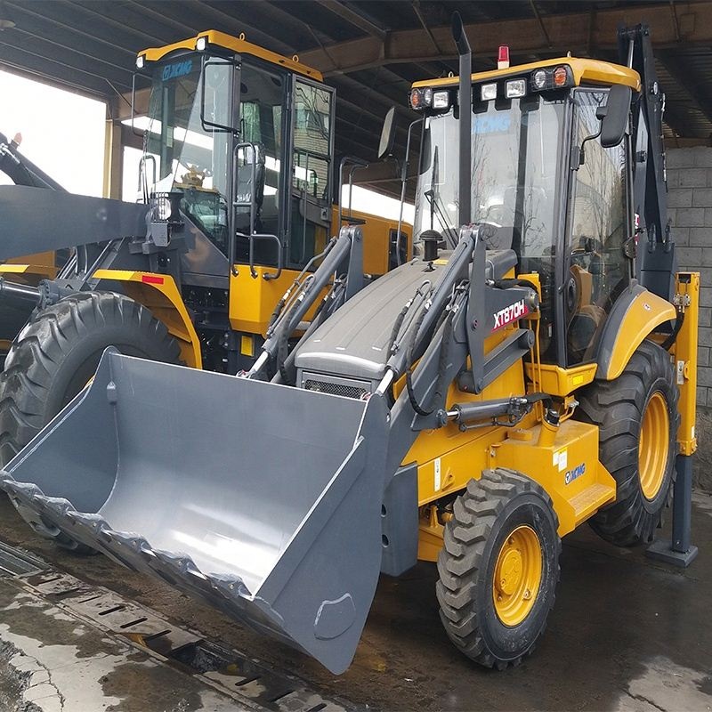 Harga produk backhoe loader XT870H panas