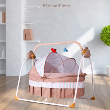 New Style Smart Electric Cradle Bed: Music Electric Swing & Rocking Function for Babies 0-12 Months