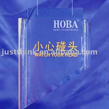 acrylic prompt sign flag