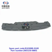 Front bumper cover plate for changan CX70