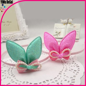 Lovely rabbit ears hair band candy colorful decorative headband