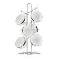 Kitchen Accessories 6pc Mug Tree Cup Hanger Rack,Cup drying rack