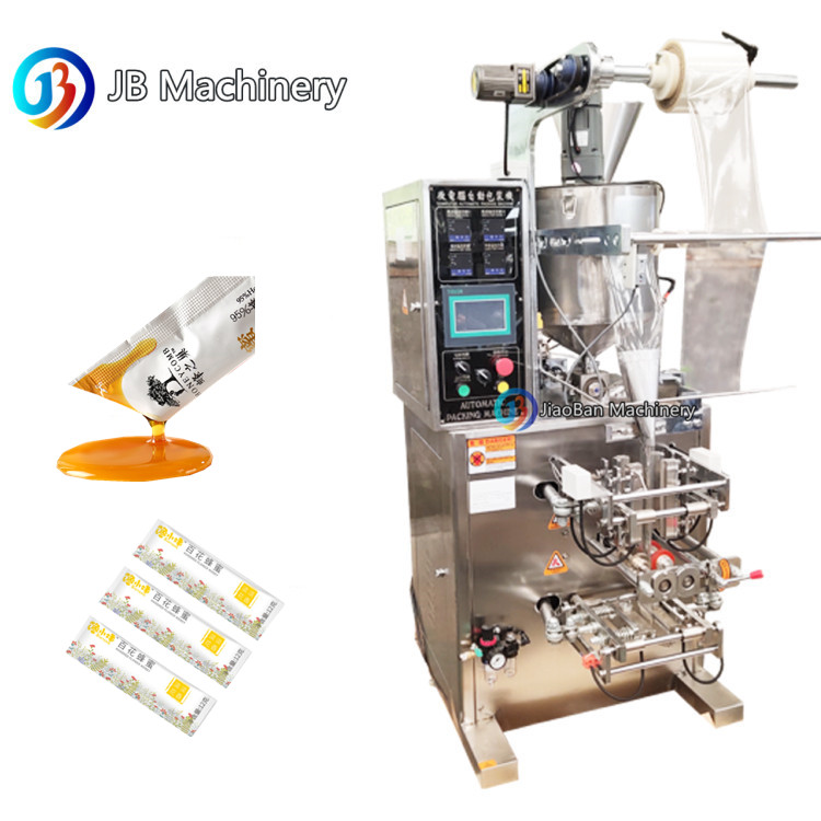 JB-150J Automatic Sauce Honey Juice Olive Oil Jam Butter Chocolate Cream Blister Packing Machine