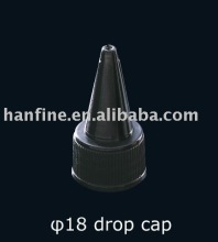 18/410 cosmetic plastic drop cap,scew cap