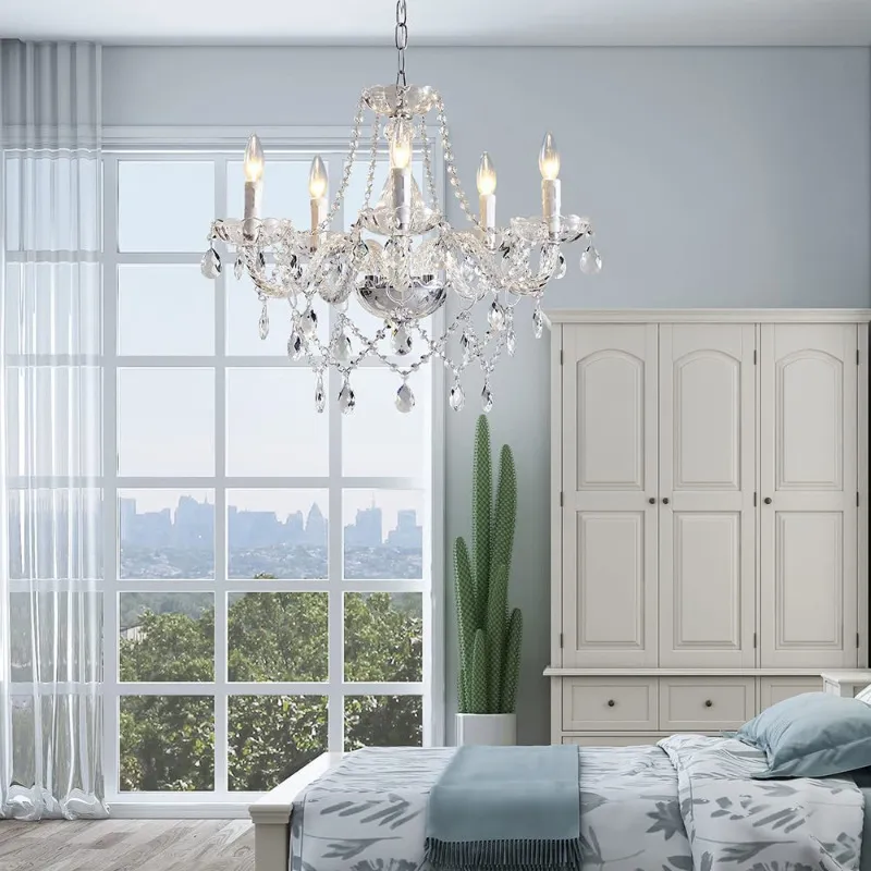 Modern Crystal Glass Branch Pendant Light for Stylish Ceilings