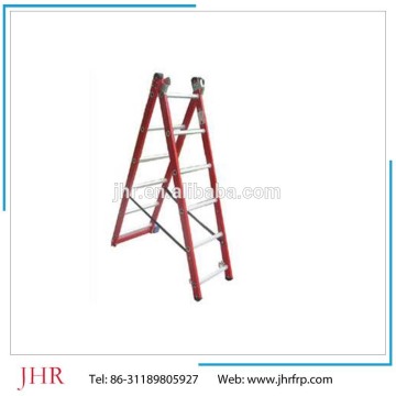 Fiberglass stepladder for electrical wire repair shop garge, FRP insulation ladder