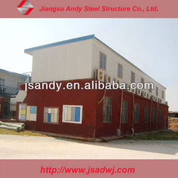 steel structure two story building