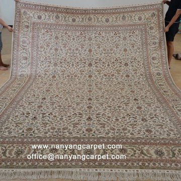 9'x12' Handmade Traditional Oriental Silk Carpet