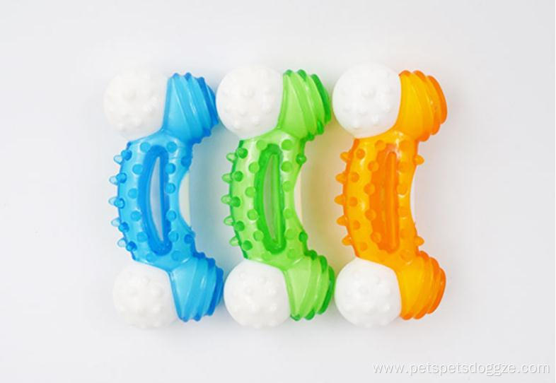 Environmentally Friendly chewing molar dog toy with sound