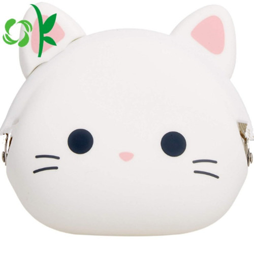 Monedero de silicona Cute Cartoon Case Purse Girls adecuado