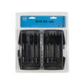 7pcs Bits de forage Ensemble noir fini pour le bois