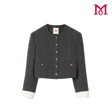 Trendy Women's Gray Lightweight Jacket