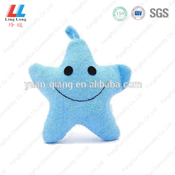 Smile star shape wholeasale sponge style