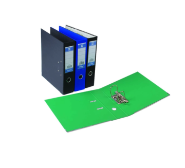 Blue folder made of PVC