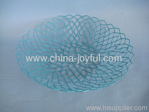 Metal Wire Fruit Basket For Kitchen Use 