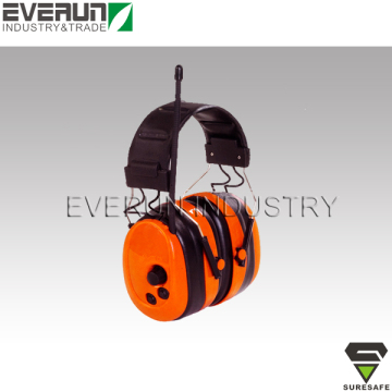ER9230F Electronic earmuffs Noise protective Ear muff with FM Radio