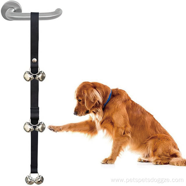 Puppy Door Handle Doorbell Tinkle Bells Training Tool