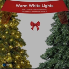 Elegant Artificial Christmas Tree with Lights