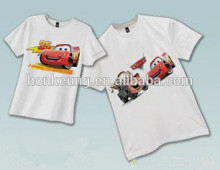 High quality custom offset heat transfer printing on shirt garment