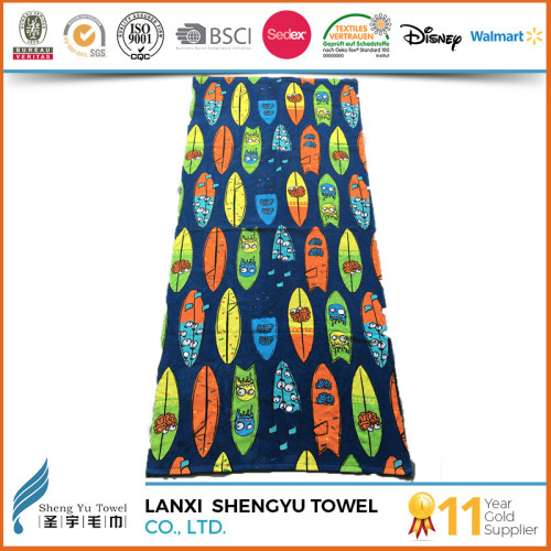 custom design printing style the royal standard print microfiber beach towel for home textle