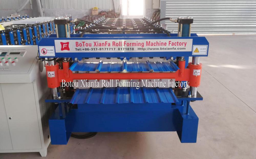 Roofing Sheet Double Layer Roll Forming Machine