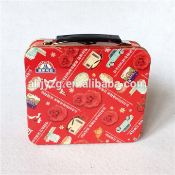 metal suitcase tin box